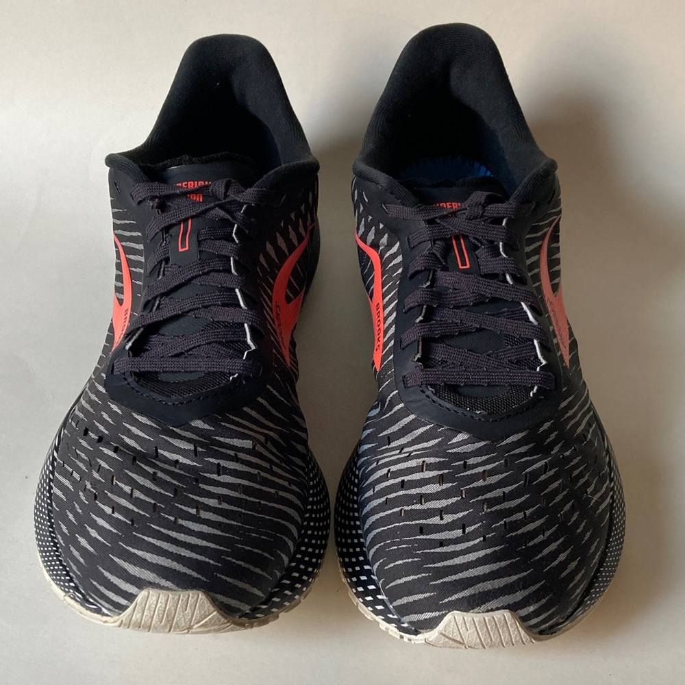 Brooks Hyperion Tempo Black Coral Purple Sneakers 11.5 No Insoles - Picture 5 of 16
